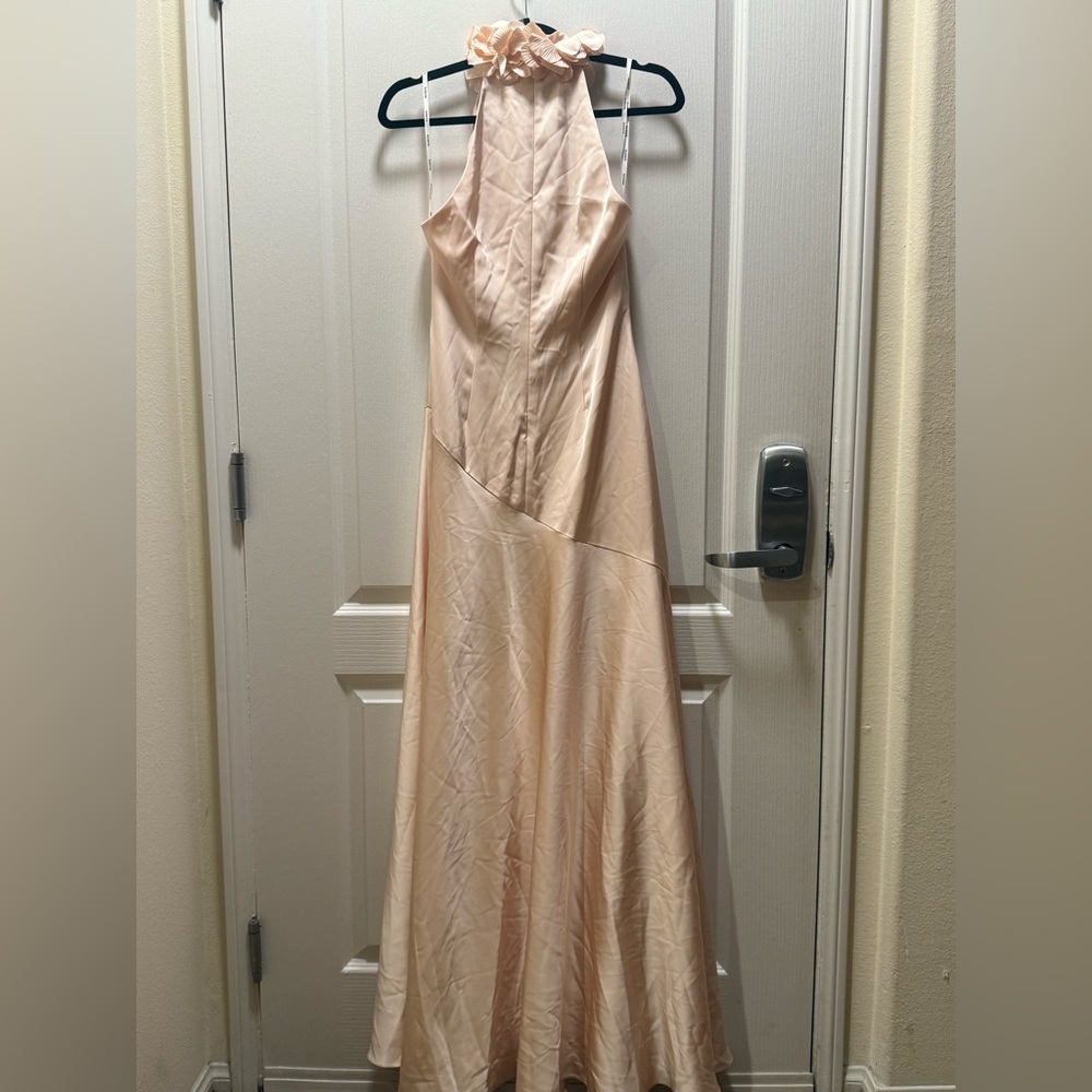 Sonya Moda Noelle gown Maxi Dress in Rose Wedding Guest Cocktail size S NWT - Picture 8 of 10